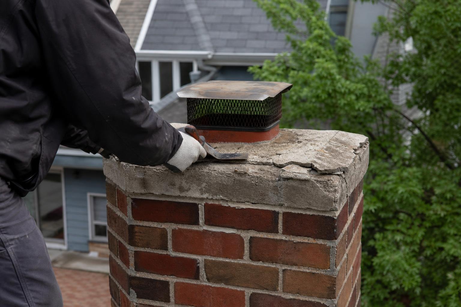 Chimney Cap Installation